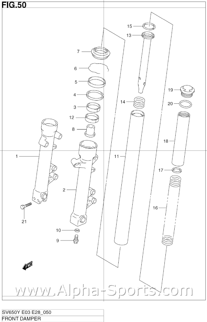 Suzuki Motorcycle OEM Parts Catalog - Alpha Sports